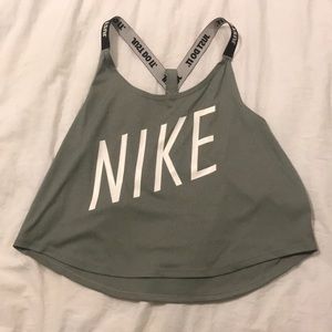 Grey Nike tank